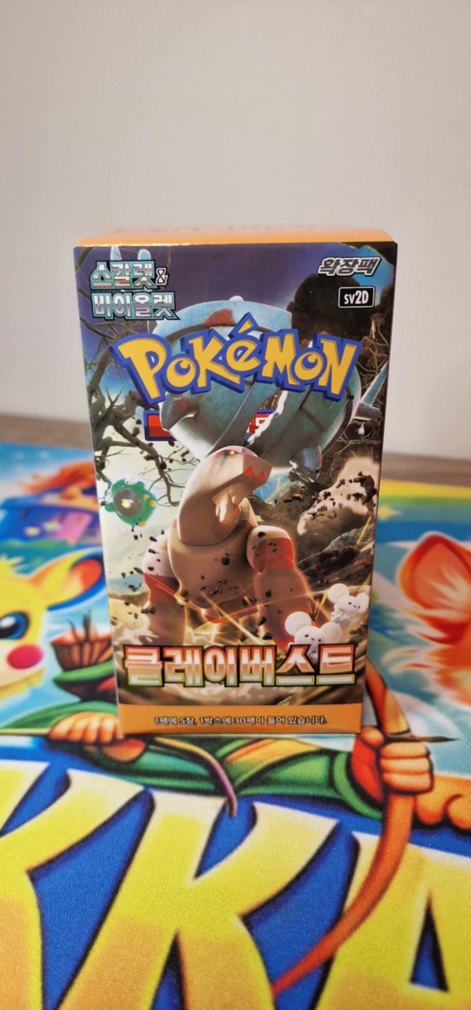 Scarlet & Violet - Clay Burst Booster kassi