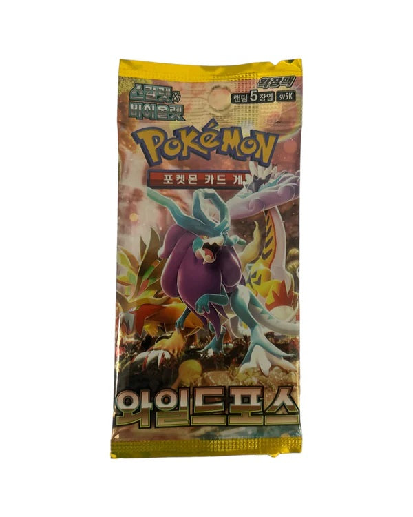 Scarlet & Violet - Wild Force Booster kassi